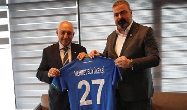 Başkan Büyükekşi Akademi Ziyaretlerine Çaykur Rizespor ile Devam Etti