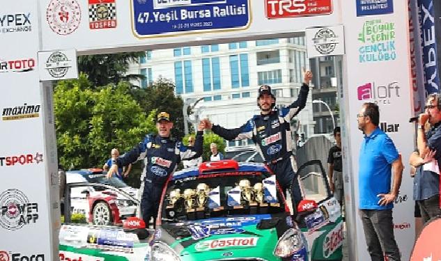 Castrol Ford Team Türkiye, Yeşil Bursa Rallisi’ni Zirvede Tamamladı