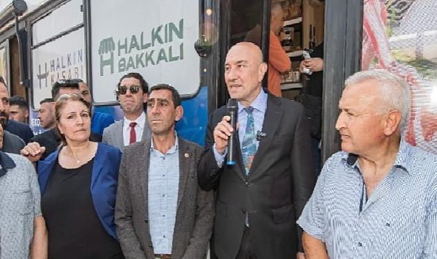 Halkın Bakkalı/Halkın Kasabı’na gezici araç da eklendi Soyer: “İzmir’in en çok ihtiyaç duyulan mahallelerine gidecek”