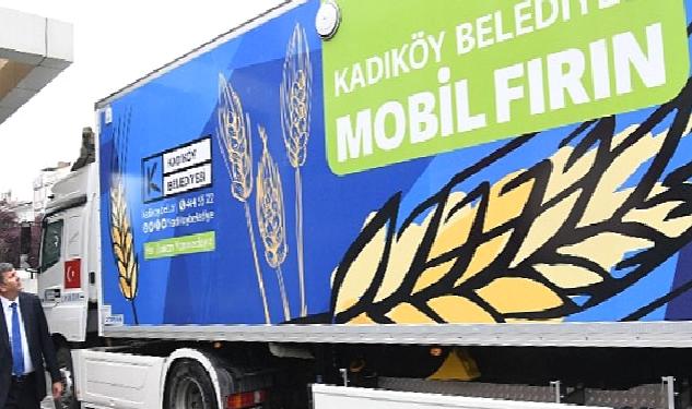 Kadıköy Belediyesi Mobil Fırınıyla Günde 35 Bin Ekmek Üretebilecek