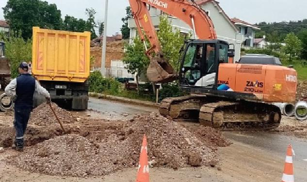 Kandıra Kefken’e Yeni Yağmur Suyu Hattı