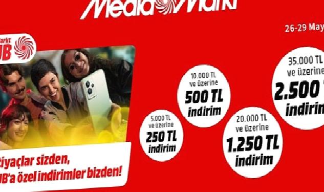 MediaMarkt’tan CLUB üyelerine özel 2.500 TL’ye varan indirim