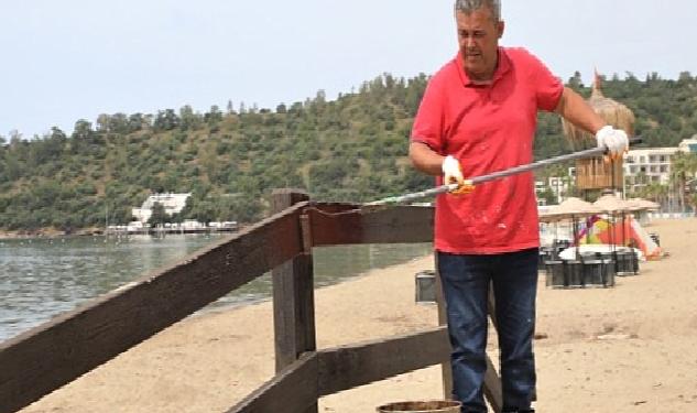 Menderes Plajlarında Tadilat Zamanı