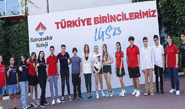 2023-LGS’de 58 Türkiye Birincisi Bahçeşehir Koleji’nden