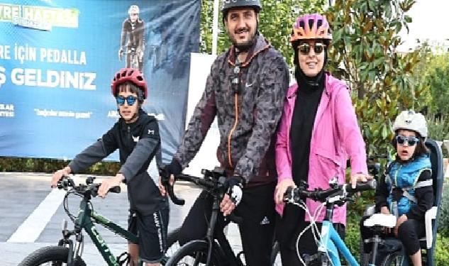 Bağcılar Belediyesi, Çevre için 10 kilometre pedal çevirdiler