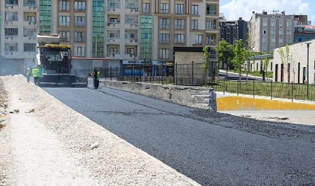 Beşyol Millet Bahçesi Yolu Asfaltlandı