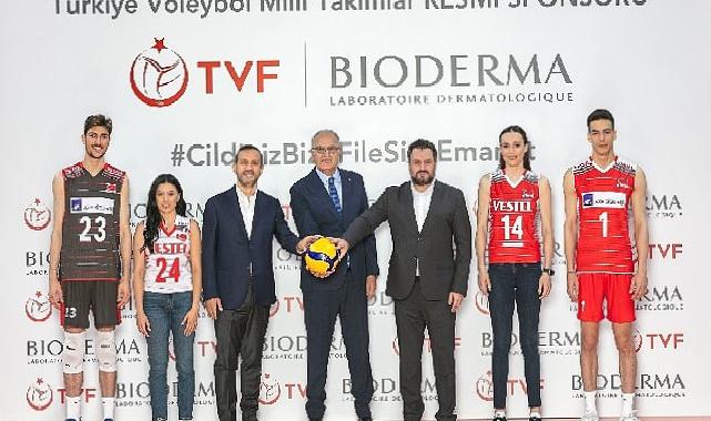 Bioderma 2 yıl daha Voleybol Milli Takımlar Resmi Sponsoru