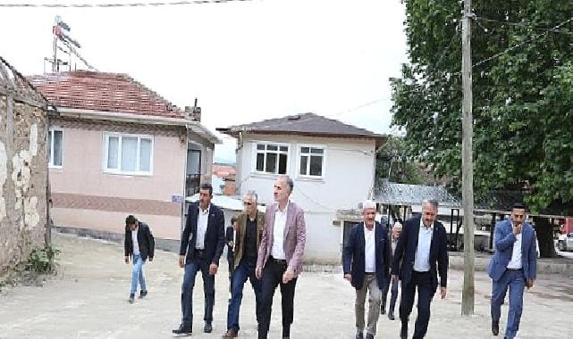 Çavuşköy Mahallesinin Altyapı Ve Parke Taş Kaplamaları Tamamlandı