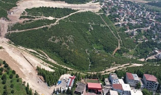 Dilovası Devlet Hastanesi bağlantı yolu ilerliyor