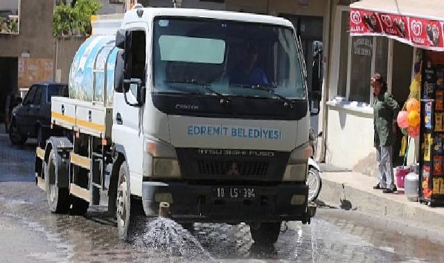 Edremit Belediyesi Kapsamlı Temizliklerine Devam Ediyor!