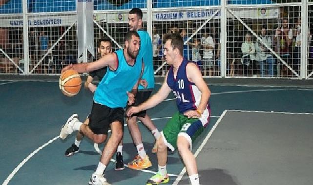 Gaziemir Streetball Turnuvası nefes kesti