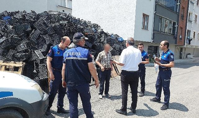 Gemlik Belediyesi Zabıta Müdürlüğü ekipleri saha denetimlerine devam ediyor