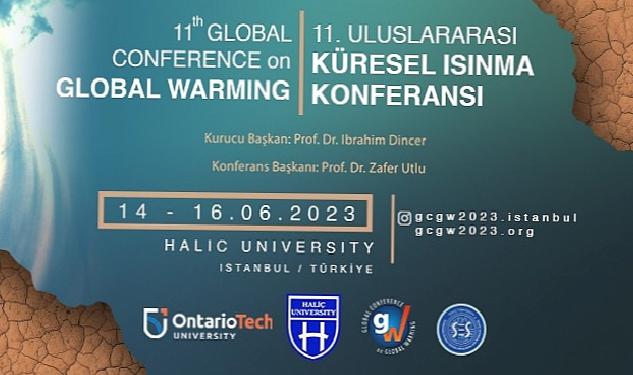 Haliç Üniversitesi 11. Uluslararası Küresel Isınma Konferansı’na (GCGW-2023) Ev Sahipliği Yapacak!