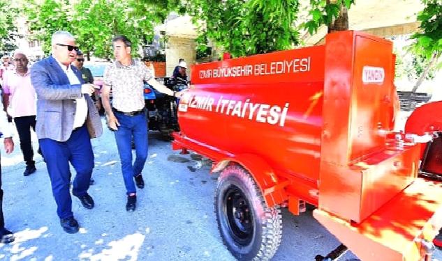 İzmir’in köyleri yangına dirençli hale geliyor