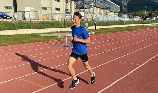 Nevşehir Belediyesi Gençlik ve Spor Kulübü Atletizm Takımı sporcularından Gökgöz milli takım kampında