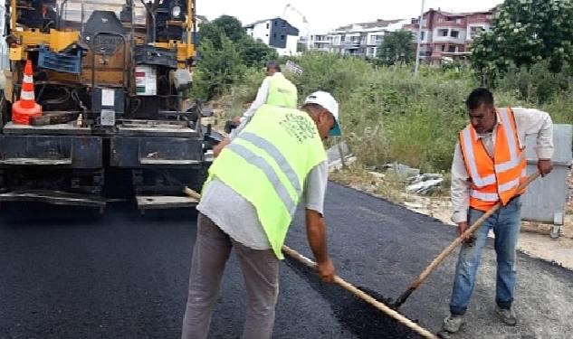 Nilüfer’de yol-asfalt çalışmaları hız kazandı