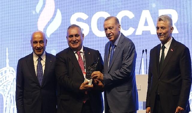 SOCAR Türkiye grup şirketlerinden SOCAR Petrol Ticaret, TİM’in açıkladığı “2022 İhracat Şampiyonları” listesinde 3. oldu