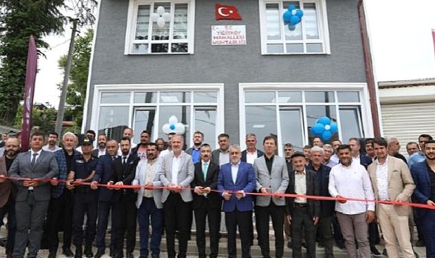 Yiğitköy Mahalle Konağı Törenle Açıldı