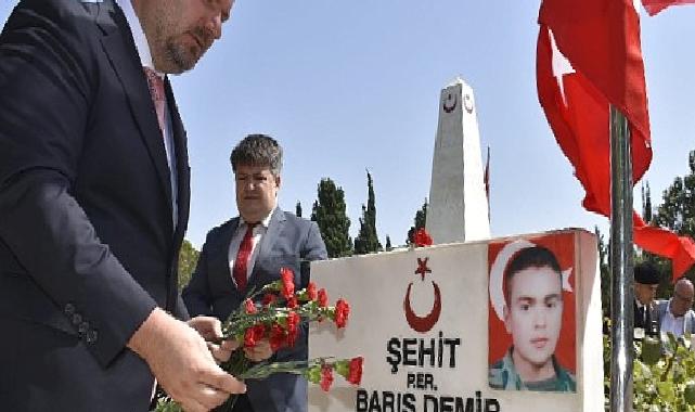 15 Temmuz şehitleri Menemen’de dualarla anıldı