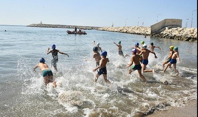 Aquatlon yarışlarında 64 sporcunun 45’i Yenişehir Belediyesi adına yarıştı