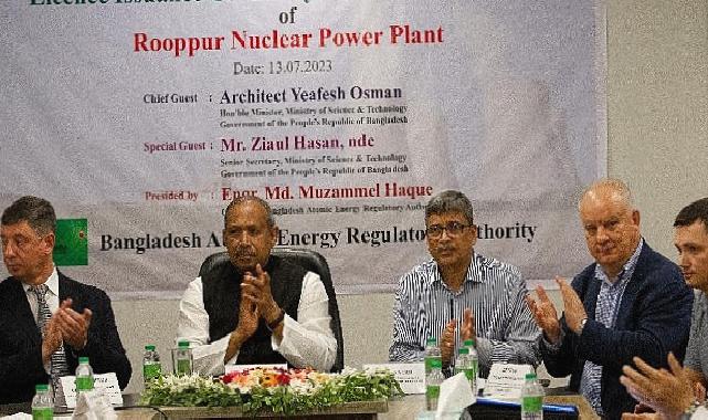 Bangladeş Atom Enerjisi Komisyonu’na Ruppur NGS İçin Nükleer Yakıt İthal Etme Lisansı Verildi