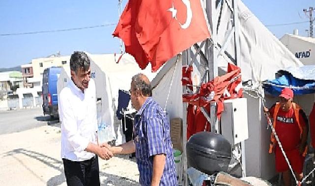 Başkan Kocaman bayramda Hatay’da