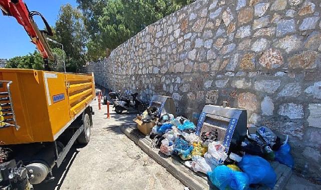 Belediye ekipleri, bayram haftasında 6 bin 500 ton atık topladı