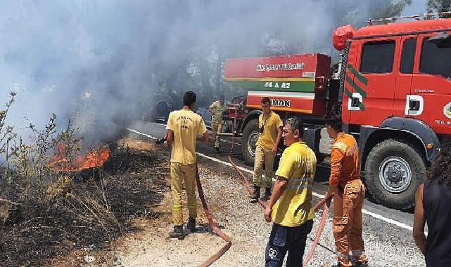 Belediye personelleri büyük bir felaketin önüne geçti 