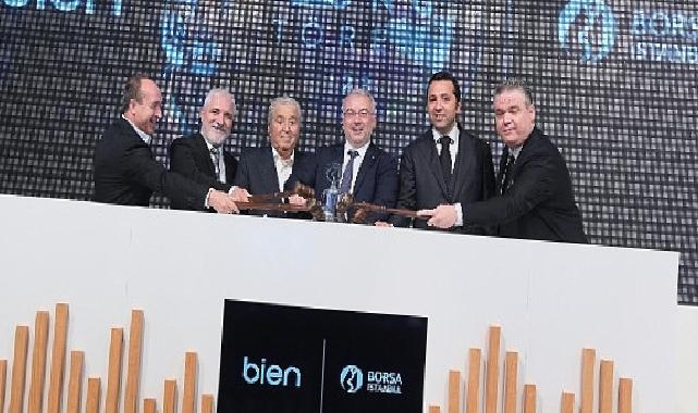 Bien için Borsa İstanbul’da Gong töreni düzenlendi