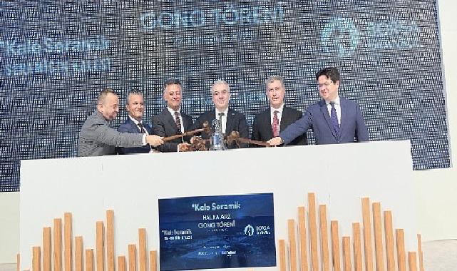 Borsa İstanbul’da gong Kaleseramik için çaldı