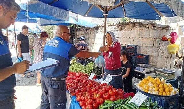 Didim’de Zabıta ekipleri denetimlerini sürdürüyor