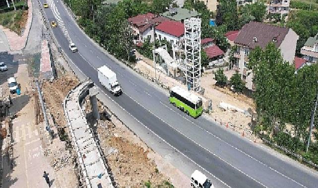 Gebze’de Feribot Yolu ve Cengiz Topel Caddesi’ne 2 yeni üstgeçit yapılıyor