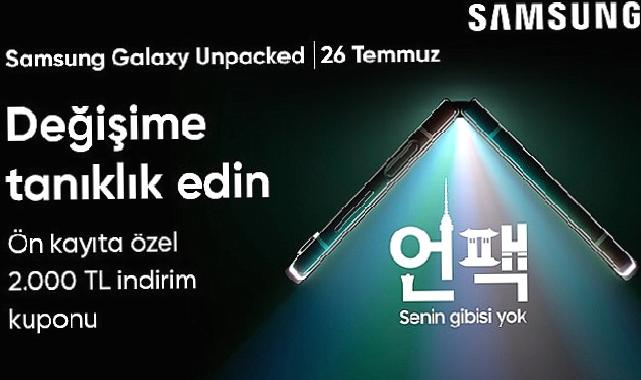 Hepsiburada’da Geleceğin Galaxy’si için Ön Kayda Özel 2.000 TL Kupon Fırsatı