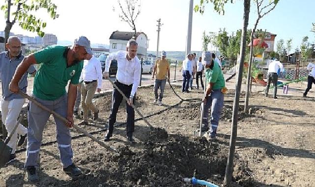 İnegöl’de 600. Fidan 15 Temmuz Şehitleri Anısına Dikildi