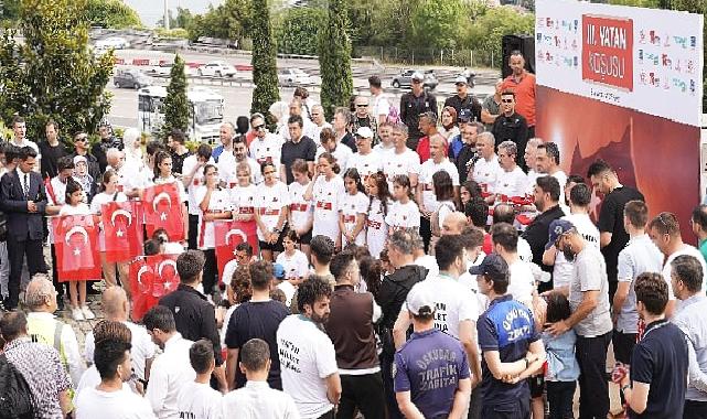 İstanbul Üsküdar’da 15 Temmuz Şehitleri “Vatan Koşusu” ile anıldı