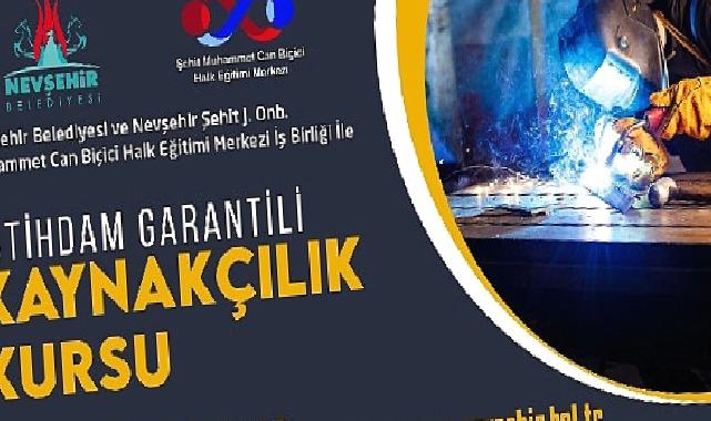 İstihdam garantili kaynakçılık kursu açılacak