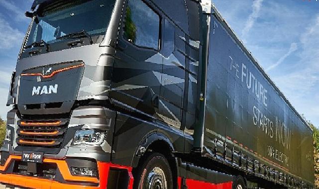 MAN eTruck, heyecan verici görünümü ile ‘2023 Red Dot Tasarım Ödülü’nü kazandı