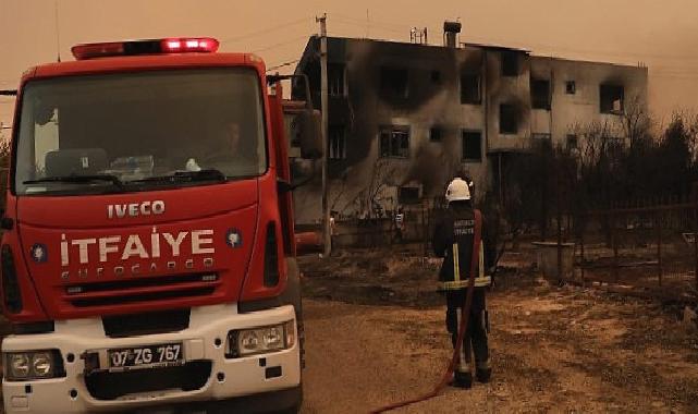 Manavgat Ahmetler sakinlerine yangınla mücadele eğitimi verildi