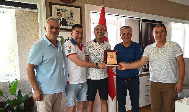 Masterler Turnuvası öncesinde Başkan Topaloğlu’na ziyaret