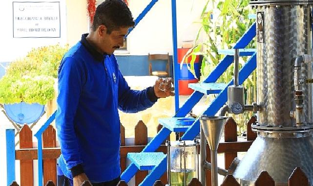 Muğla Büyükşehir Distilasyon Tesisi Muğla’nın Aromatik Bitkileri’ni İşliyor