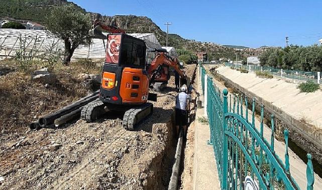 Muğla Büyükşehirden Fethiye’ye 20 Bin Kişilik Ek İçme Suyu Çalışması