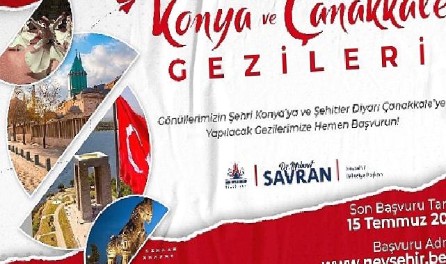 Nevşehir Belediyesi’nden gençler ve kadınlar için Konya ve Çanakkale gezisi