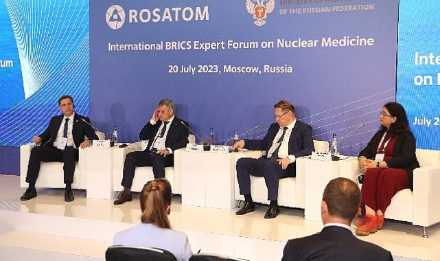 Rusya Sağlık Bakanlığı ve Rosatom’un düzenlediği BRICS Uluslararası Nükleer Tıp Uzman Forumu Moskova’da başladı