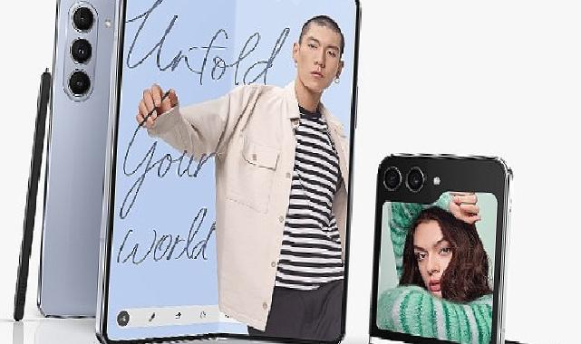 Samsung Galaxy Z Flip5 ve Galaxy Z Fold5: Çok yönlü, benzersiz bir deneyim