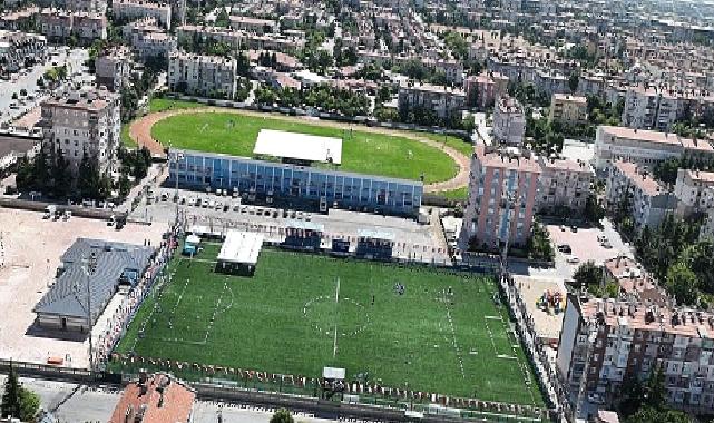 Selçuklu Belediyesi Sentetik Çim Saha ve İdari Bina düzenlenen törenle açıldı