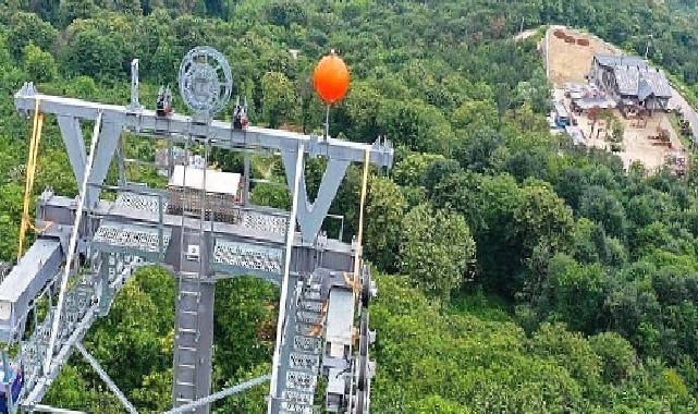 Teleferik’te Derbent İstasyonu tamam