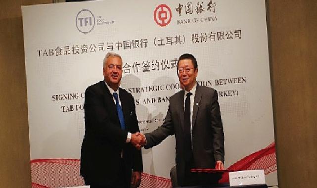 TFI Tab Gıda Yatırımları Bank Of China ile mutabakat belgesi imzaladı