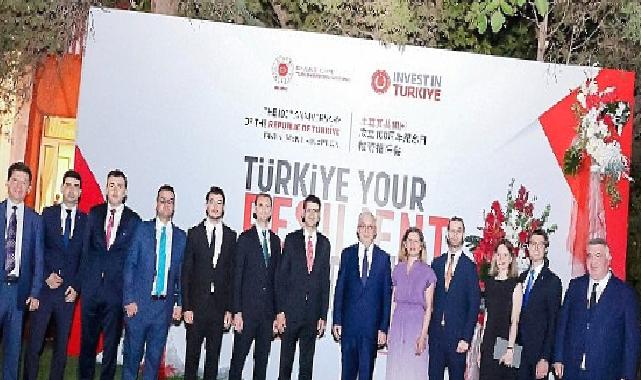 “Türkiye Yüzyılı Yatırım Resepsiyonu” Pekin’de Gerçekleştirildi