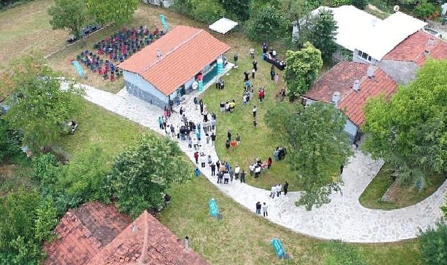 Üçpınar’daki eski köy okulu konuk evi oldu