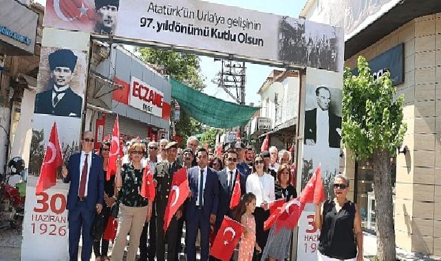 Urlalılar 97 yıldır Atatürk’ü bağrına basıyor